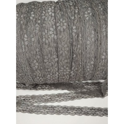 Gray extensible lace (10 meters)