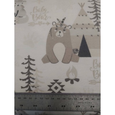 flannel baby bear 1 meter