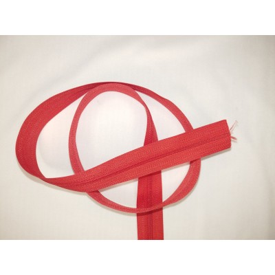 RED zipper tape